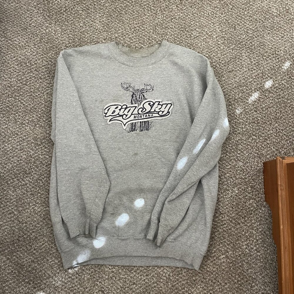 Retro Big Sky Montana Crew
